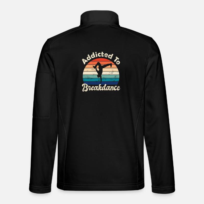 Breakdancing - Unisex Softshell Jacket - black