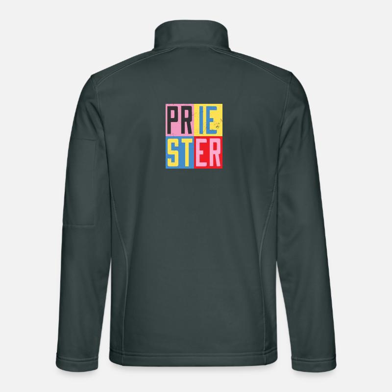 Priest Design Unisex Softshell Jacket