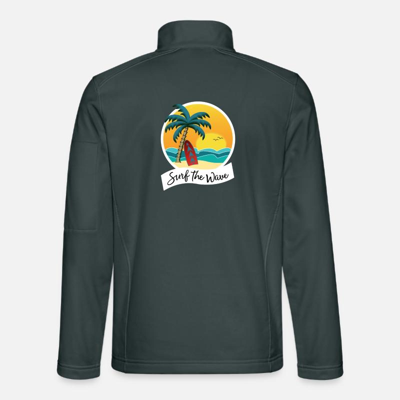 Surf the Wave Unisex Softshell Jacket