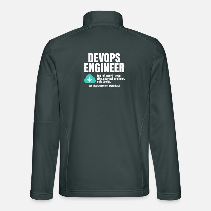 Devops-Ingenieur Unisex Softshelljacke