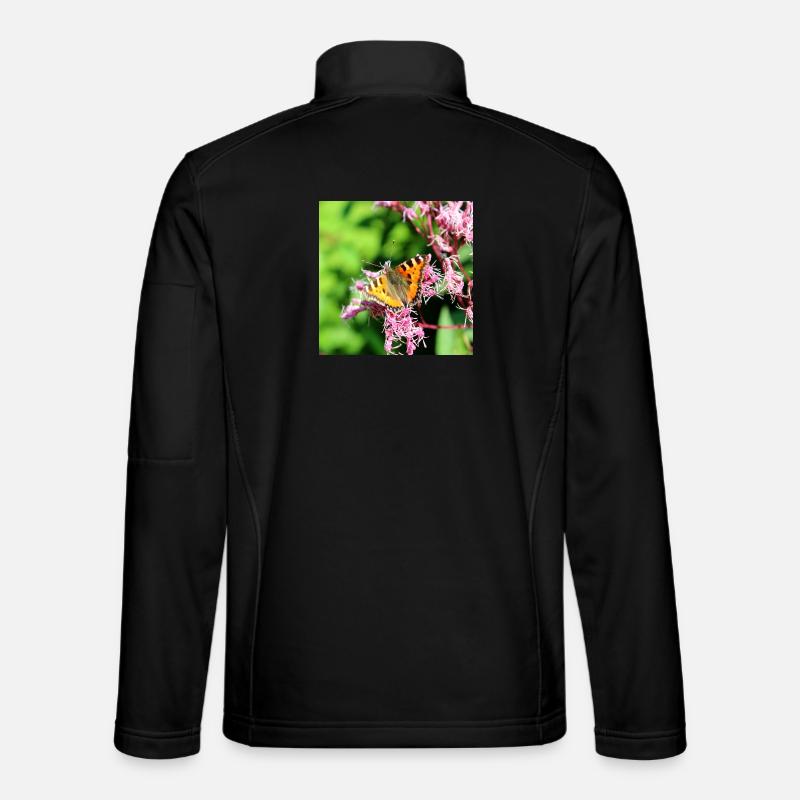 Butterflies - Unisex Softshell Jacket - black
