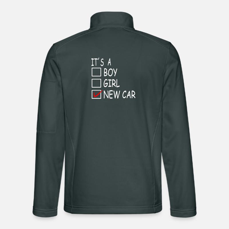 Neues Auto Unisex Softshelljacke