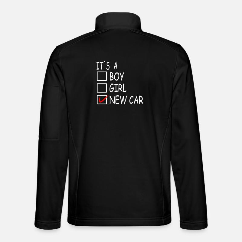 New car - Unisex Softshell Jacket - black