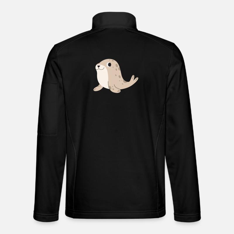 Embodies kindness, benevolence and harmony - Unisex Softshell Jacket - black