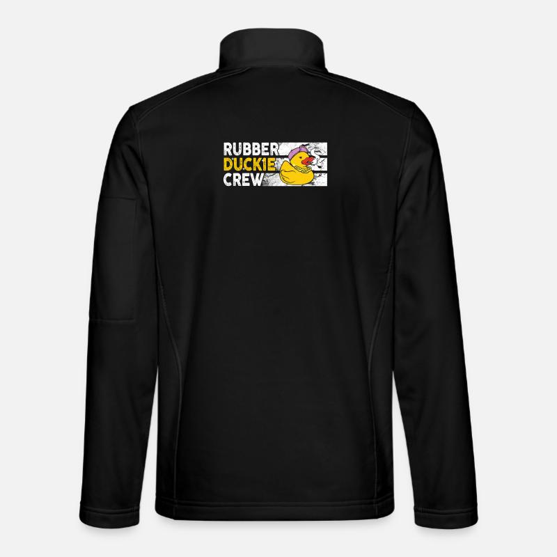 Rubber Duck Rubber Duckie Crew - Unisex Softshelljacke - Schwarz