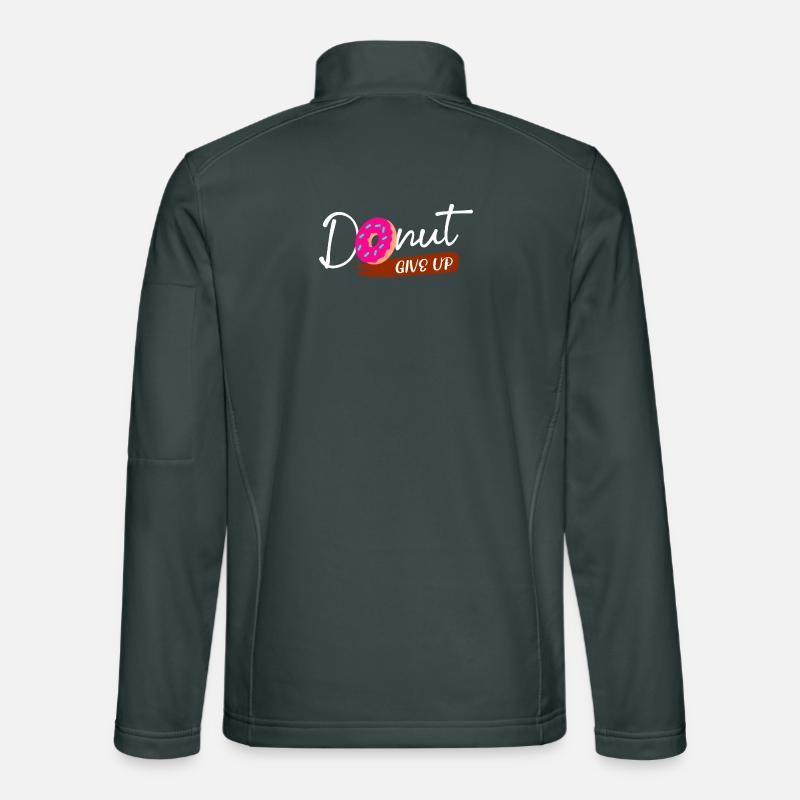 Sweets Statement Donut Snacking Baking Unisex Softshell Jacket