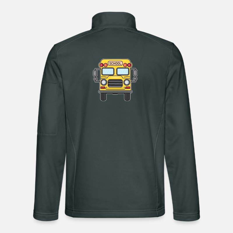 School bus Unisex Softshell Jacket