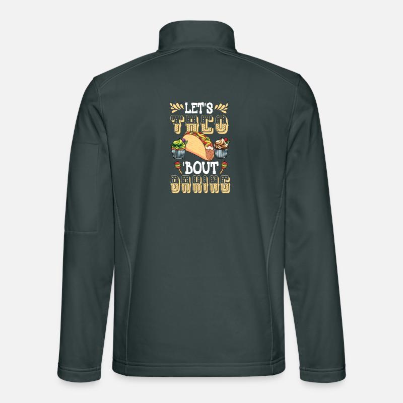 Faisons cuire des tacos cupcakes Veste en tissu softshell Unisexe