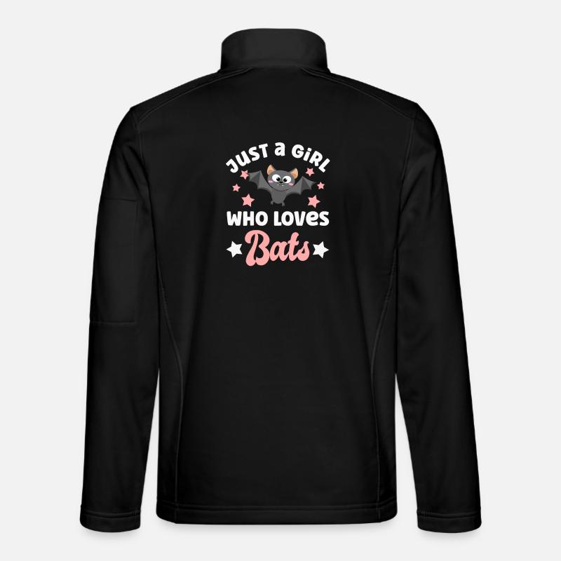 Fledermaus Fledermäuse - Unisex Softshelljacke - Schwarz