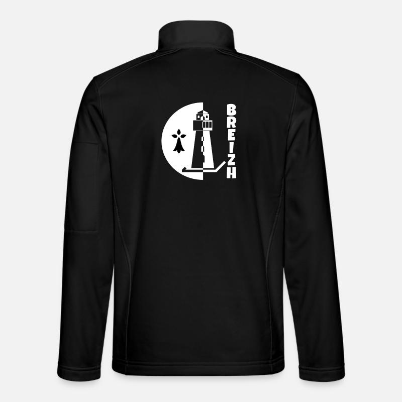 Brittany, Breizh, Celtic Unisex Softshell Jacket
