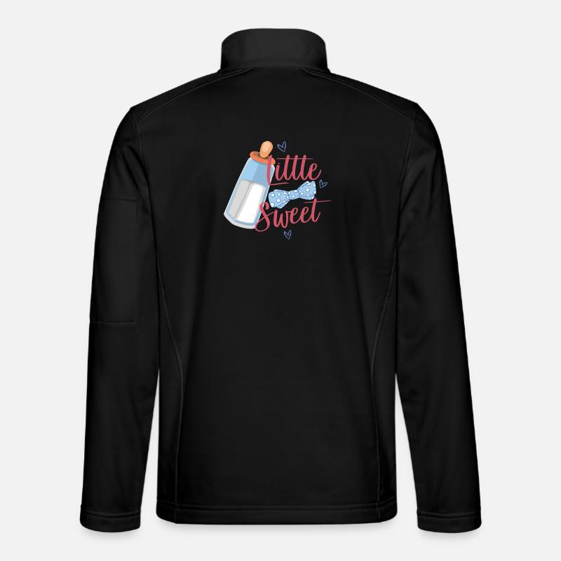 Baby klein und Süß - Unisex Softshelljacke - Schwarz