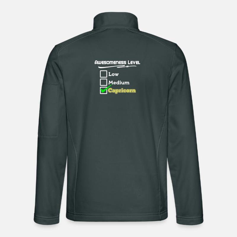 Esoteric Statement Capricorn Horoscope Tides Unisex Softshell Jacket