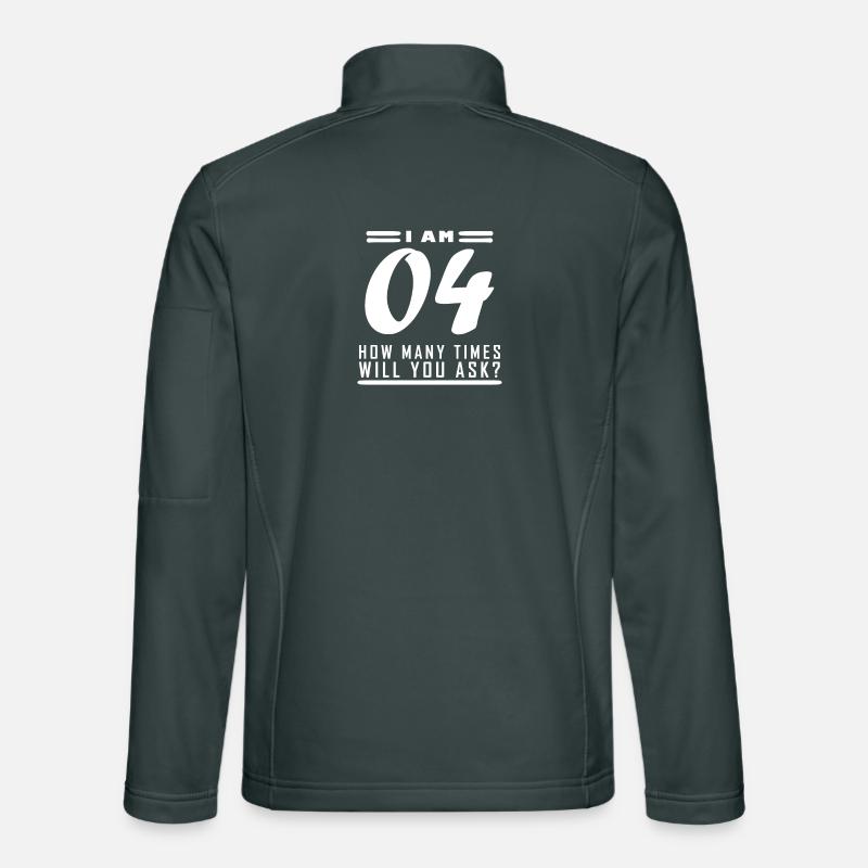 I am 4 – 4th birthday gift Unisex Softshell Jacket