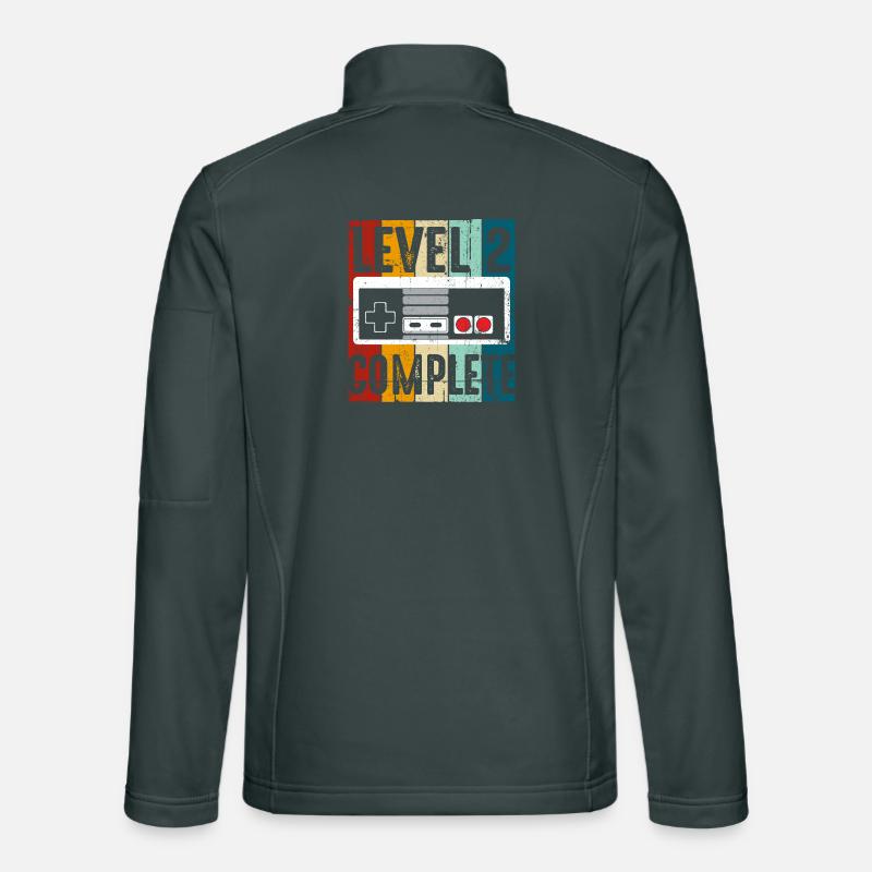 Level 2 Komplette Retro-Konsole Unisex Softshelljacke