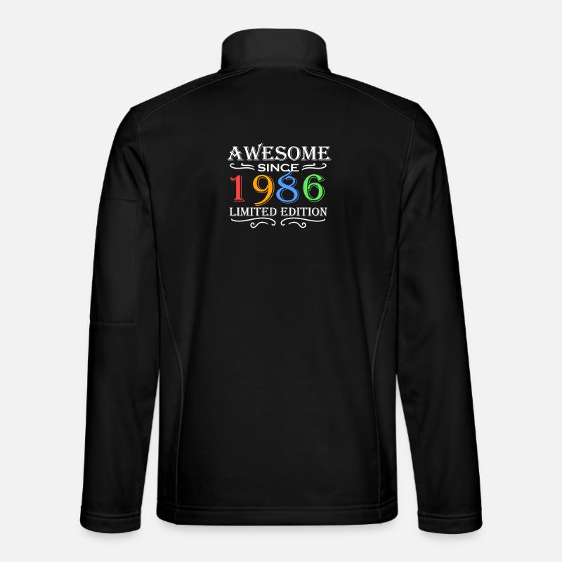 1986 - Born 1986 - Unisex Softshell Jacket - black