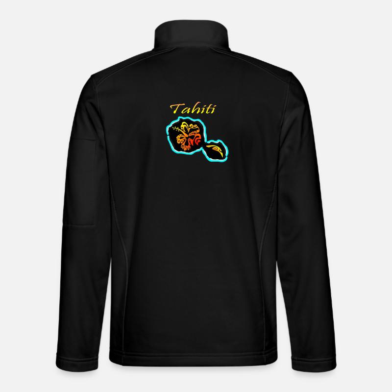 TAHITI - Unisex Softshell Jacket - black