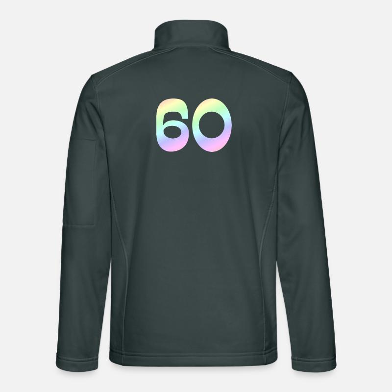 geschenkidee, 60 pastellfarbe Unisex Softshelljacke