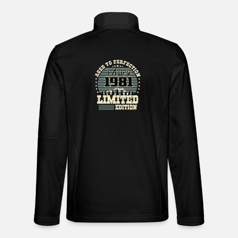1981 Limited Edition - Unisex Softshelljacke - Schwarz