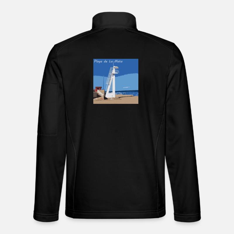 Plsya de La Mata Veste en tissu softshell Unisexe