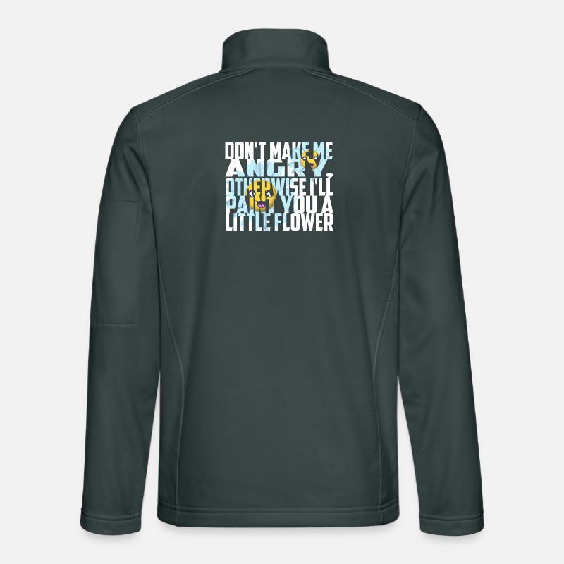 Mach mich nicht Wütend Unisex Softshelljacke
