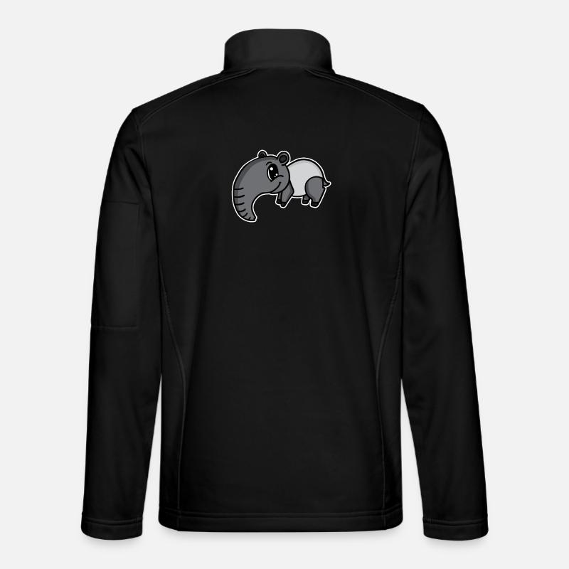 tapire tapire - Unisex Softshelljacke - Schwarz