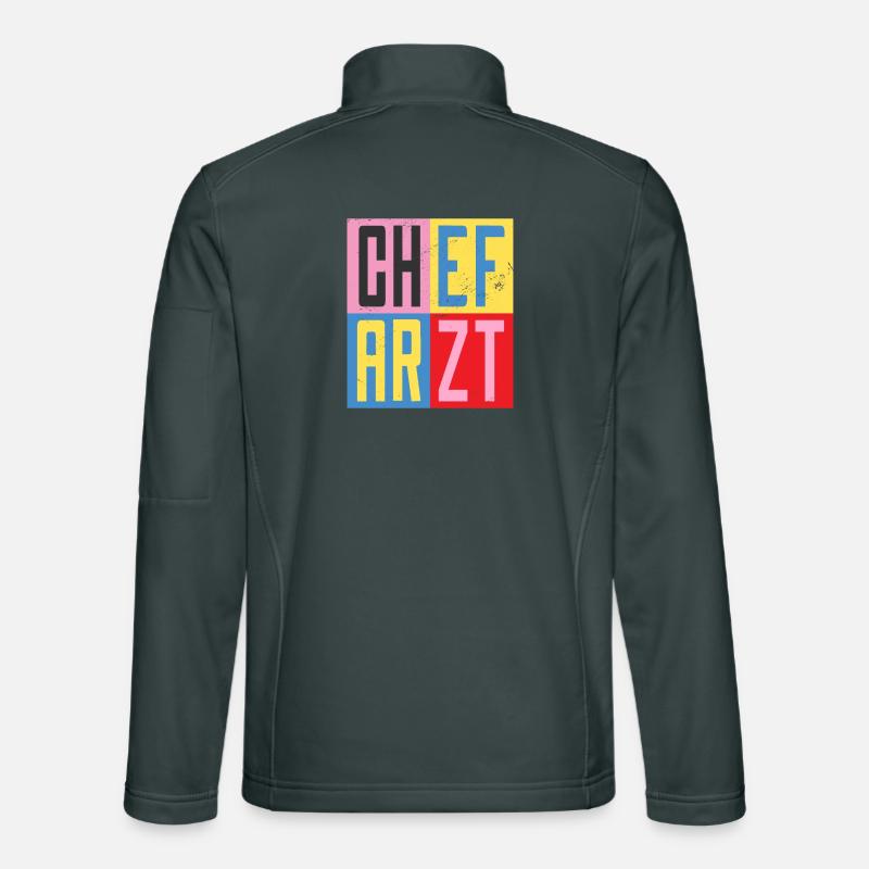 Chefarzt Design Unisex Softshelljacke
