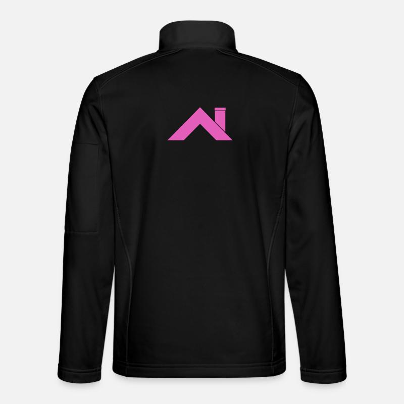 Toit de la maison - Veste en tissu softshell Unisexe - noir