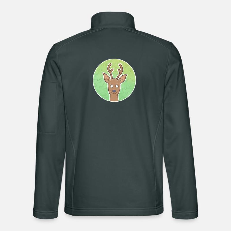 Chevreuil Veste en tissu softshell Unisexe
