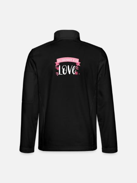 Vélo couché Cadeau de vélo couché - Veste en tissu softshell Unisexe - noir - Dos