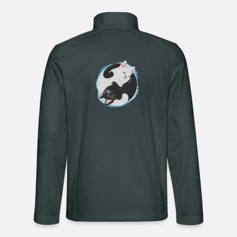Jing Jang Chats Veste en tissu softshell Unisexe