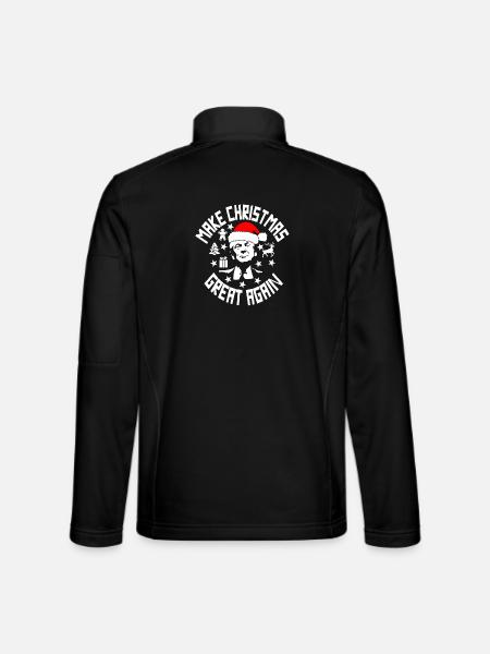 CHRISTMAS - Unisex Softshell Jacket - black