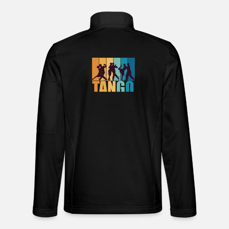 Tango Tänzerin tanzen Vintage Retro Geschenk Unisex Softshelljacke