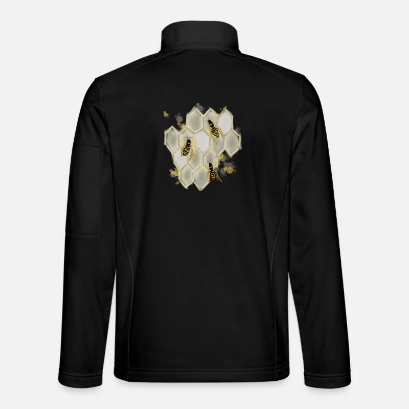 Guêpes Veste en tissu softshell Unisexe