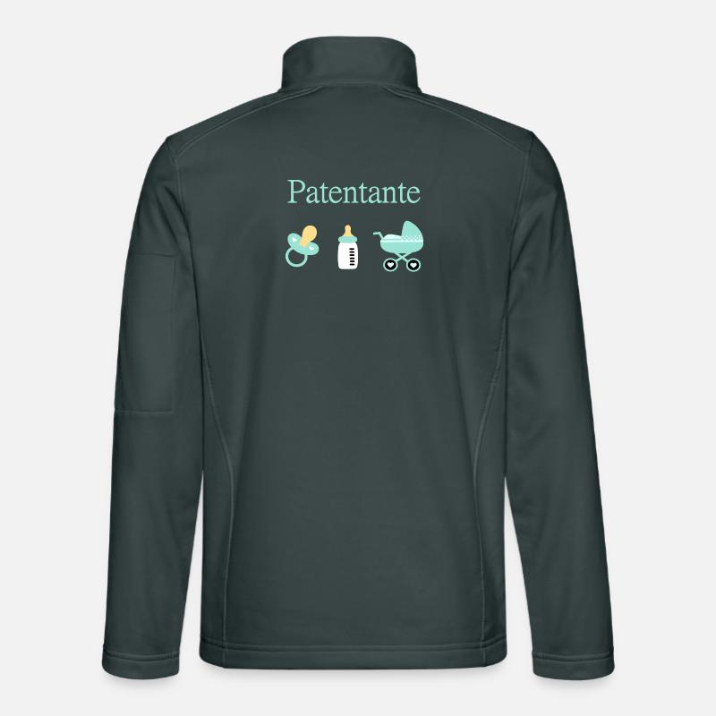 Patentante Taufe Geburt Junge Unisex Softshelljacke