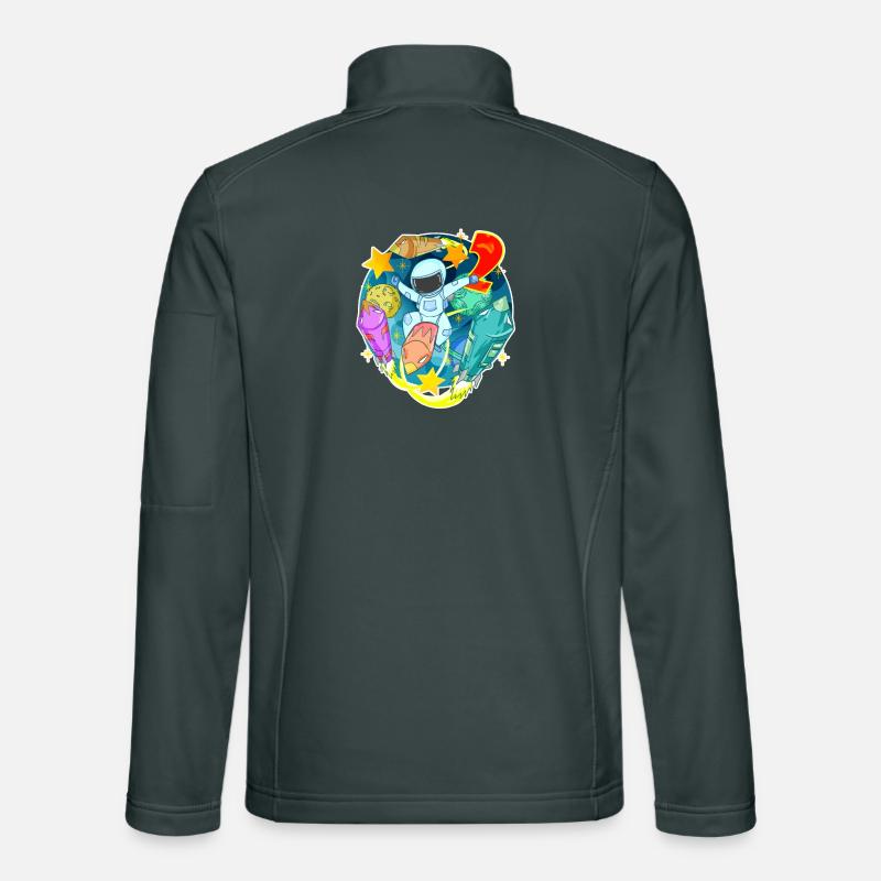 2. Geburtstag 2 Jahre Junge Astronaut Weltall Unisex Softshelljacke