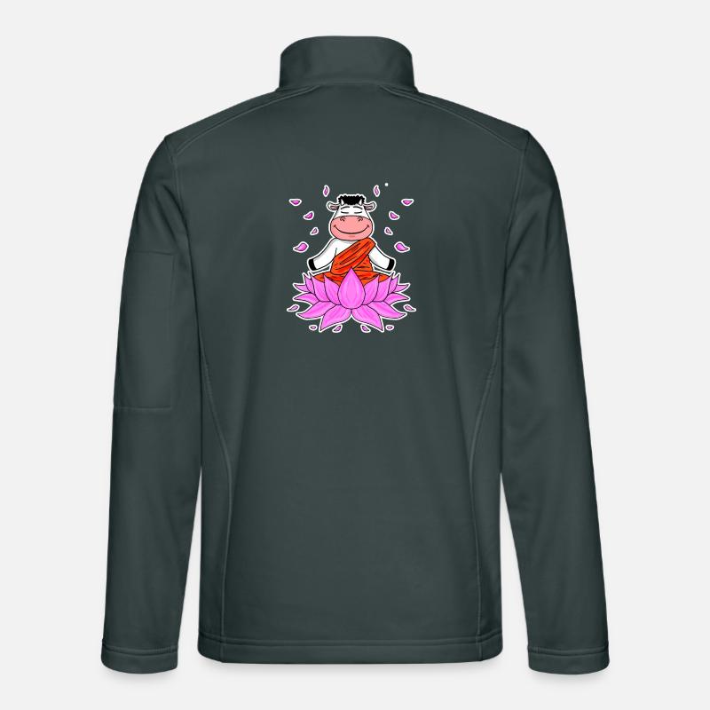 Yoga Kuh Unisex Softshelljacke