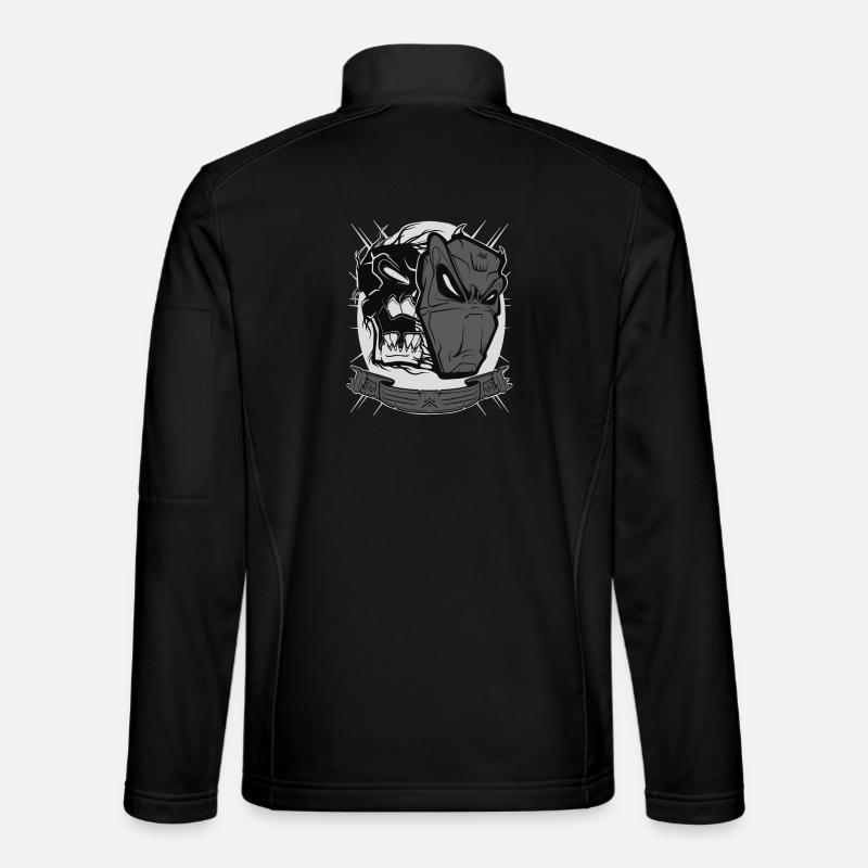 Devil mask Unisex Softshelljacke