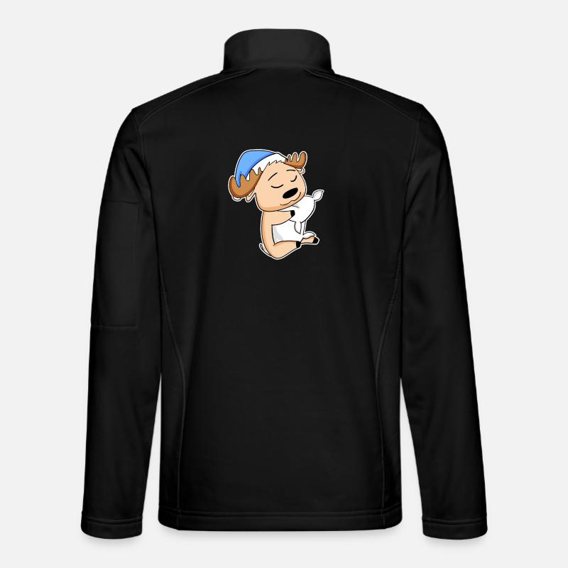 Elk - Unisex Softshell Jacket - black