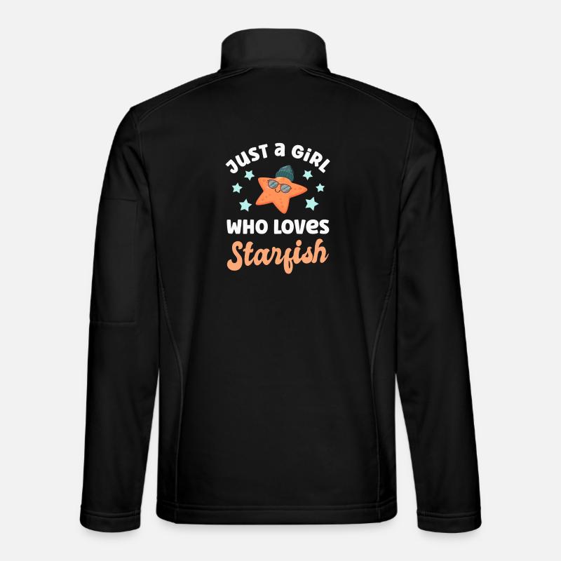 Starfish Starfish - Unisex Softshell Jacket - black