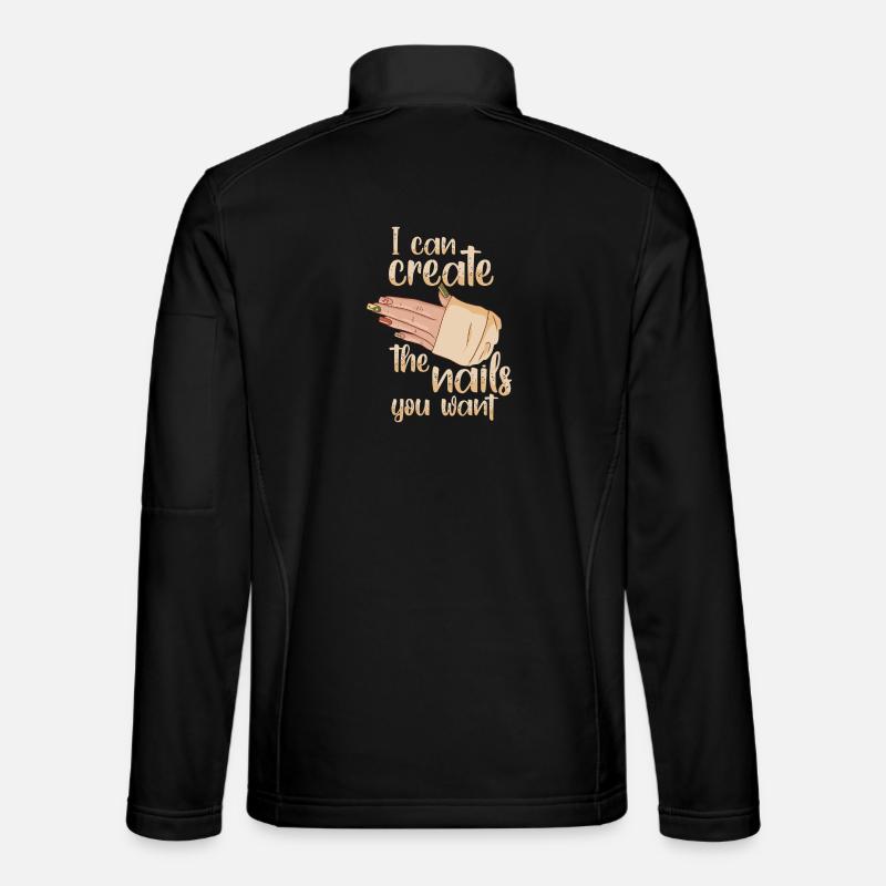 Je crée les ongles que vous voulez manucure Veste en tissu softshell Unisexe