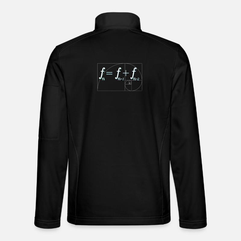 Séquence de Fibonacci Veste en tissu softshell Unisexe