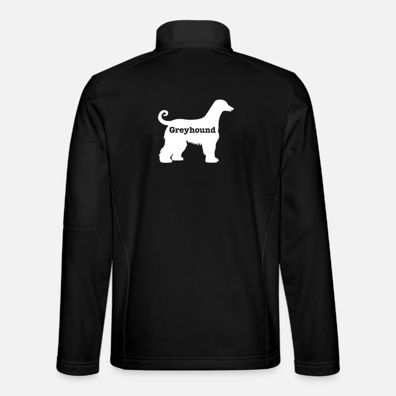 Greyhound - Unisex Softshell Jacket - black