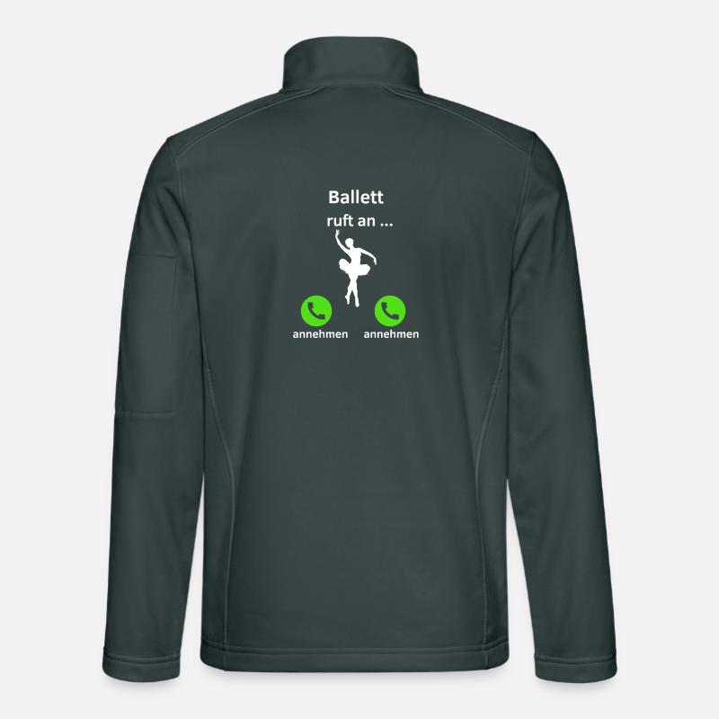 Ballett ruft an - annehmen oder annehmen? Unisex Softshelljacke