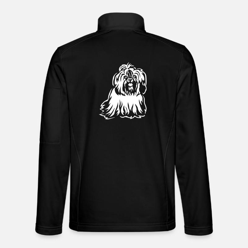 Shih-Tzu "Black Edition" - Unisex Softshell Jacket - black