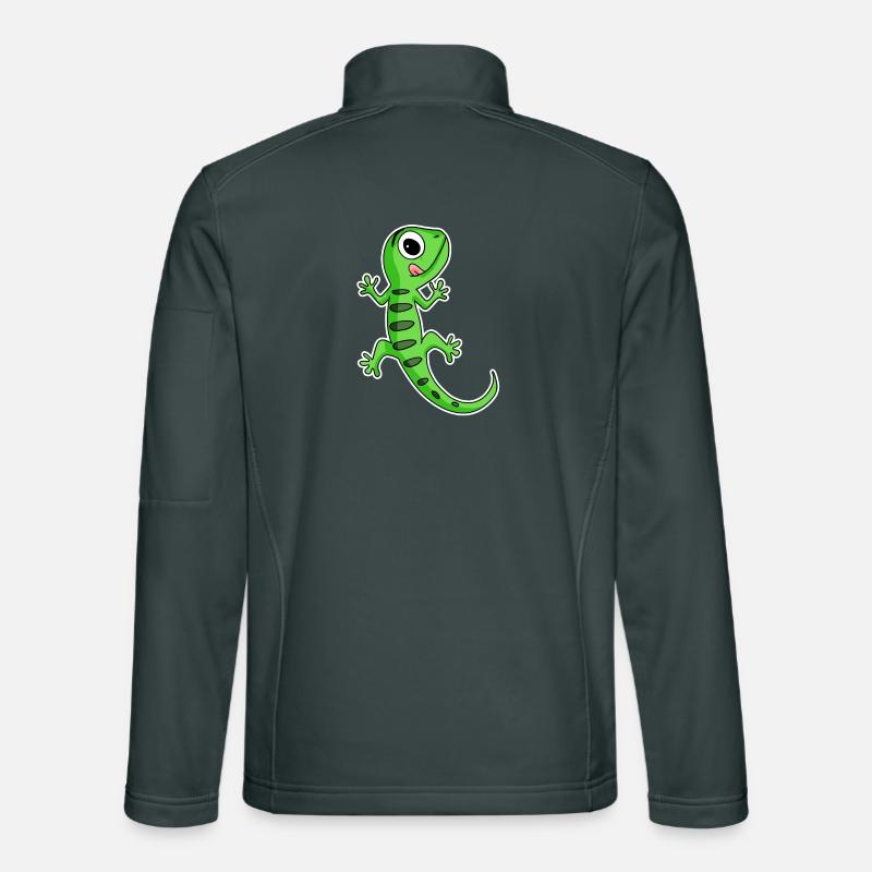Gecko Lizard Unisex Softshell Jacket