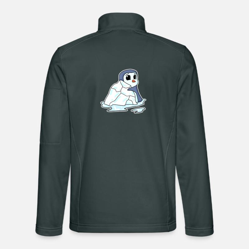 Pinguin Pinguine Seevogel Seevögel Unisex Softshelljacke