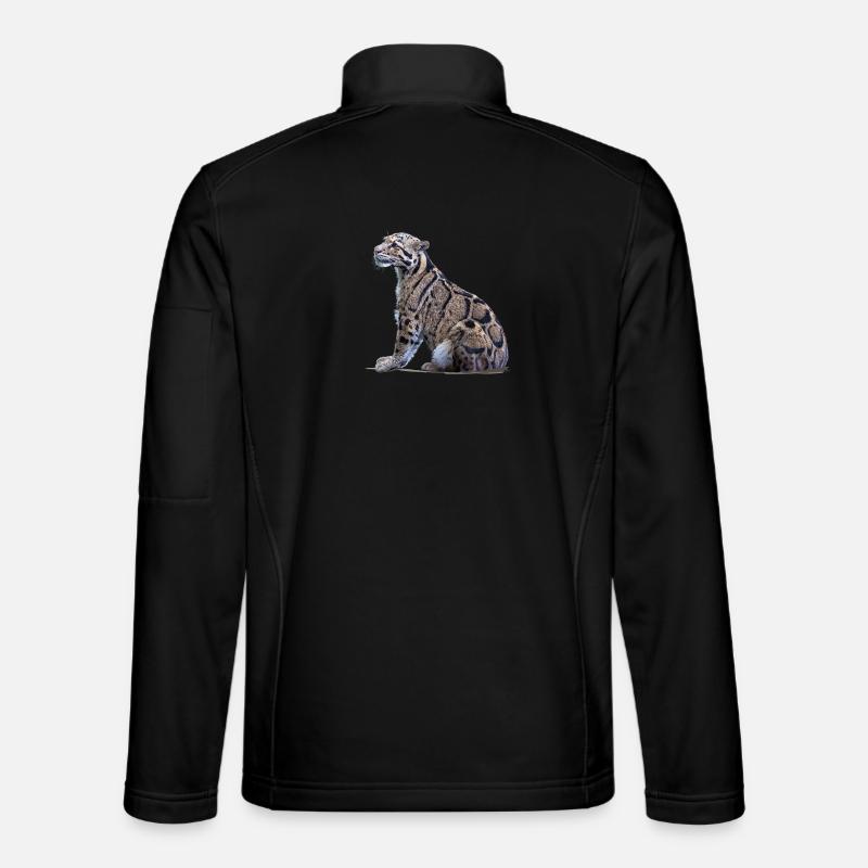 Clouded leopard Unisex Softshell Jacket