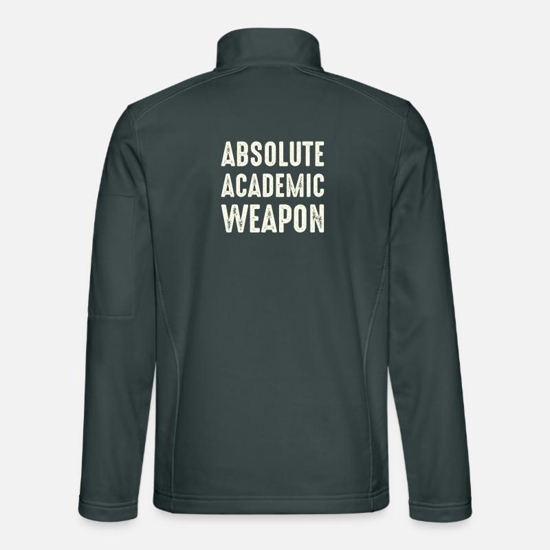 Students Absolute Academic Weapon Unisex Softshell Jacket