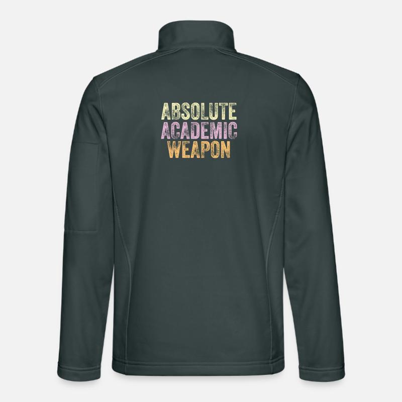 Studenten Absolute Academic Weapon Unisex Softshelljacke