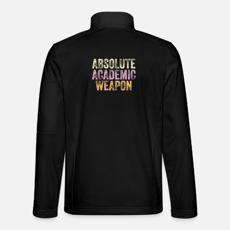 Studenten Absolute Academic Weapon - Unisex Softshelljacke - Schwarz